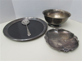 SILVER PLATED SERVING PIECES