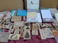 STAMPS, BLANK CARDS, PATTERNED PAPER, PAPER STACK