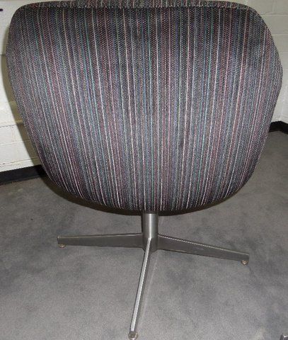 TWO SWIVEL SIDE CHAIRS