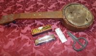 MAKE MUSIC TO REMEMBER WITH THE HARMONICA & ANTIQUE MOUTH HARP & BANJO  