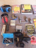 VARIETY LOT OF RELOADING/GUN RELATED ITEMS & LEAD