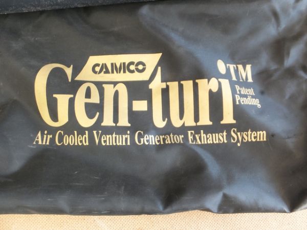 CAMCO GEN-TURI GENERATOR EXAUST SYSTEM & SILENCER FOR RV'S