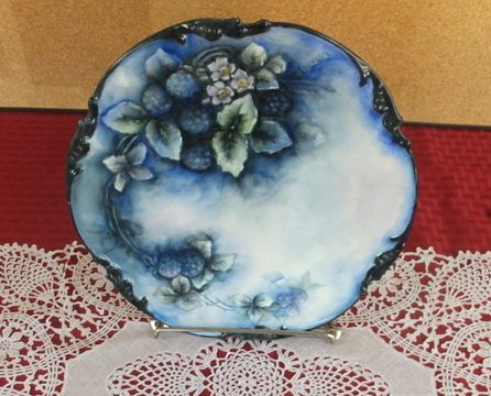 BEAUTIFUL ANTIQUE CHINA PLATE, FRANCE