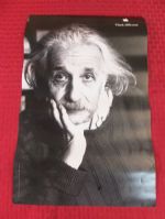 ALBERT EINSTEIN POSTER - RARE "THINK DIFFERENT" CAMPAIGN BY STEVE JOBS AND APPLE.