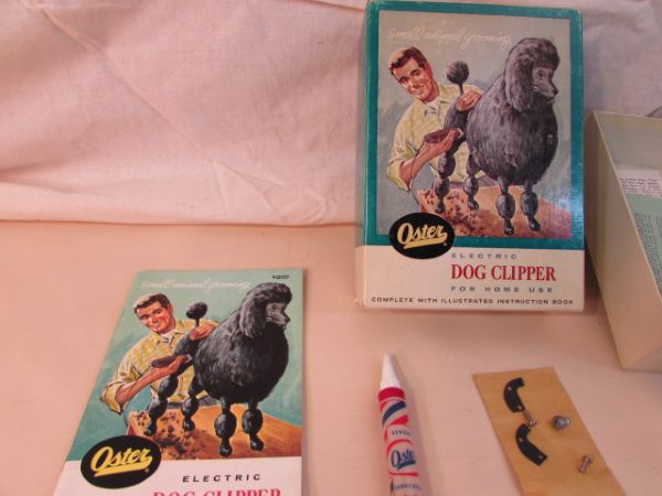 OSTER ELECTRIC DOG CLIPPERS - VINTAGE