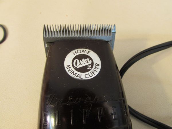 OSTER ELECTRIC DOG CLIPPERS - VINTAGE