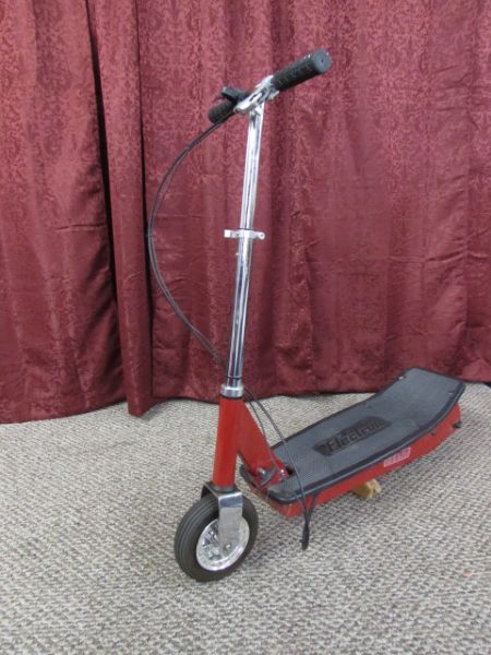 BATTERY OPERATED ELECTRIC SCOOTER