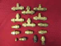 BRASS 3/4" COMPRESSION PIPE FITTINGS