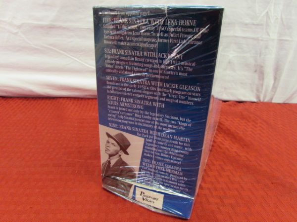 THE FRANK SINATRA COLLECTION 10 TAPE SET  - NEW!!