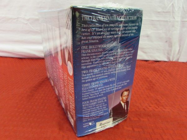 THE FRANK SINATRA COLLECTION 10 TAPE SET  - NEW!!