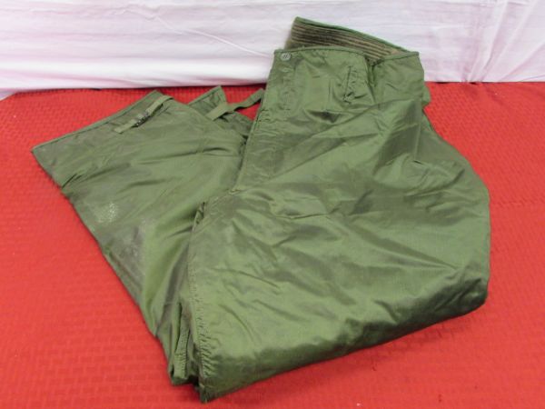 MILITARY ISSUE EXTREME COLD WEATHER PANTS 