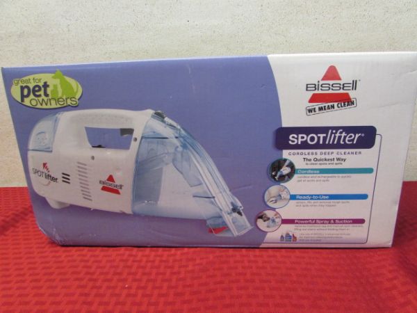 BISSELL SPOTLIFTER CORDLESS DEEP CLEANER