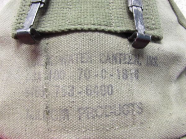 MILITARY EXTENDED NECK WATER CANTEEN