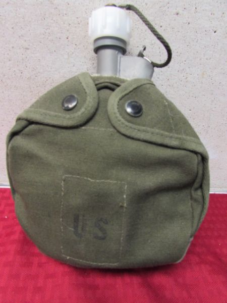 MILITARY EXTENDED NECK WATER CANTEEN
