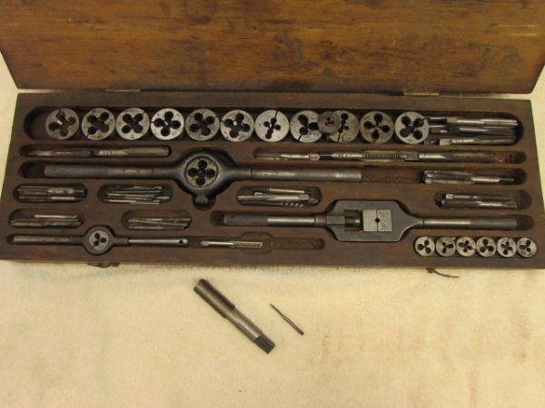 LARGE & COMPLETE U.S.A. MADE BUTTERFIELD TAP & DIE SET 