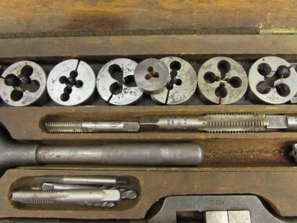 LARGE & COMPLETE U.S.A. MADE BUTTERFIELD TAP & DIE SET 