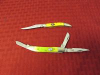 TWO  COLLECTIBLE TOOTHPICK POCKET KNIVES
