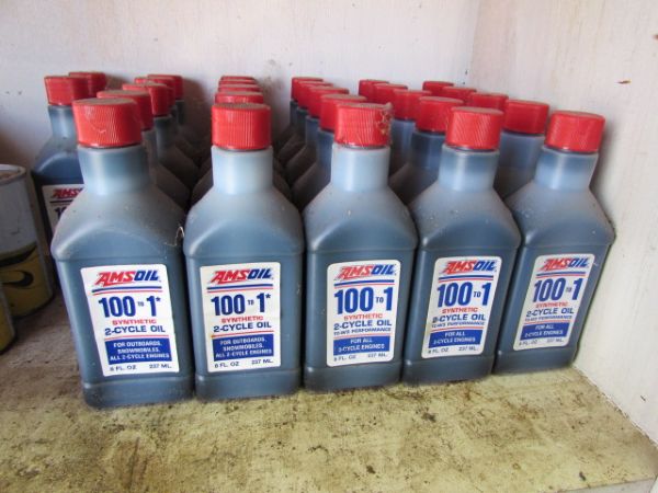 TWO-CYCLE SYNTHETIC OIL AND OTHER FLUIDS