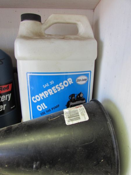 OIL, FILTERS, WRENCHES & AUTO SUPPLIES