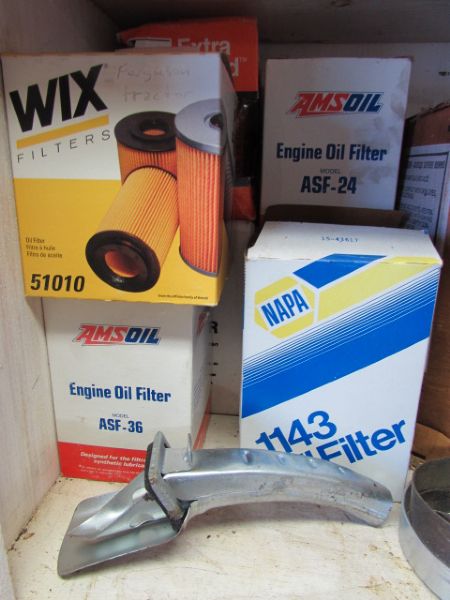 OIL, FILTERS, WRENCHES & AUTO SUPPLIES