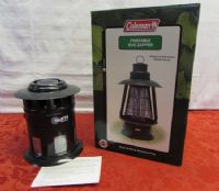 BE PREPARED FOR SUMMER INSECTS - NIB COLEMAN PORTABLE BUG ZAPPER & VORTEX INSECT TRAP