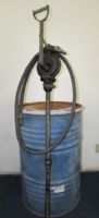 55 GALLON DRUM WITH  A FUEL PUMP