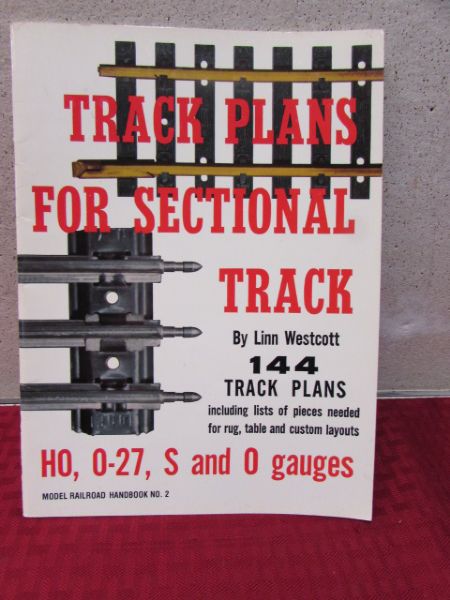MODEL TRAIN INSTRUCTION BOOKS