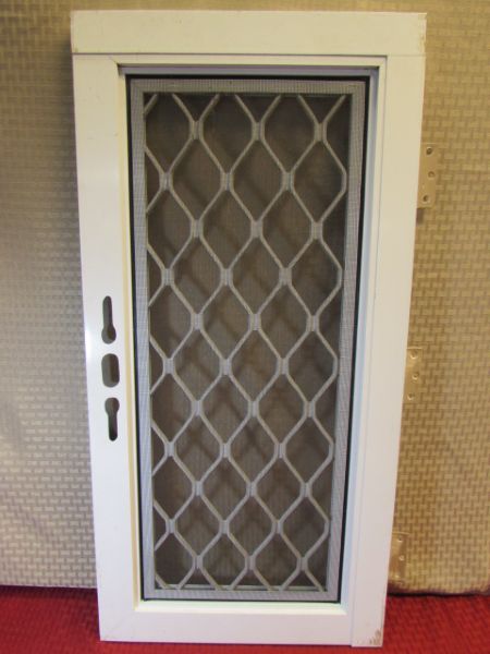 SAMPLE SCREEN DOOR FOR PLAY HOUSE, GREEN HOUSE VENTILATION OR ? ? ?