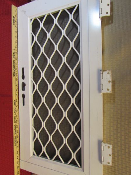 SAMPLE SCREEN DOOR FOR PLAY HOUSE, GREEN HOUSE VENTILATION OR ? ? ?