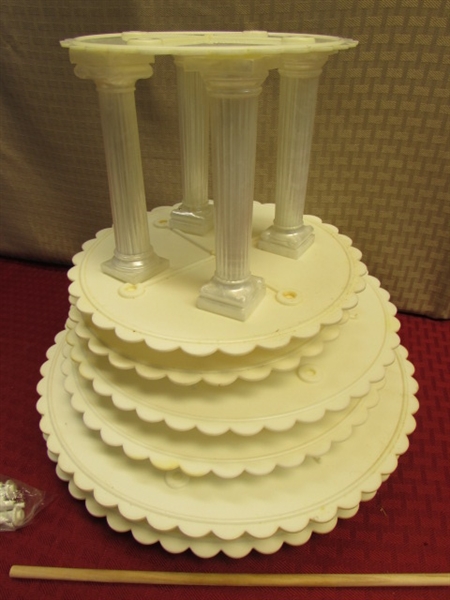 CAKE DECORATING SUPPLIES - PANS, STANDS, PILLARS, MOLDS & MORE