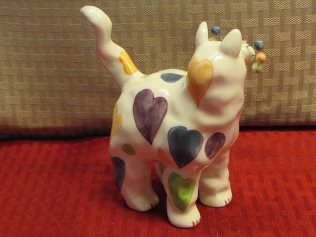 whimsical cat figurines