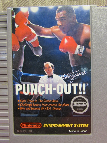 TKO!  MIKE TYSON'S PUNCH OUT FOR ORIGINAL NINTENDO ENTERTAINMENT SYSTEM