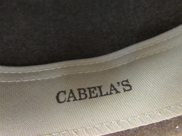 NEVER WORN CABELA'S WOOL-LITE FELT OUTBACK HAT