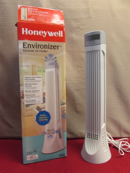KEEP THE AIR IN YOUR HOME SMOKE FREE!  LIKE NEW HONEYWELL ENVIRONIZER ELECTRONIC AIR PURIFIER
