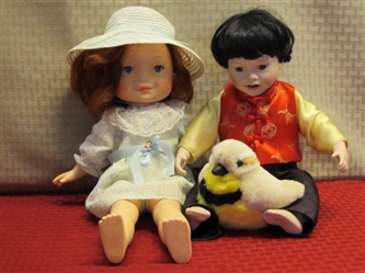 VINTAGE FISHER PRICE MY FRIEND MOLLY DOLL & PALS