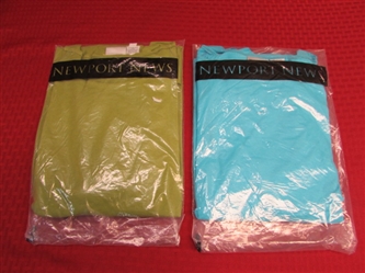 TWO NEW SHIRTS FROM NEWPORT NEWS FOR THE COOLER EVENINGS!  