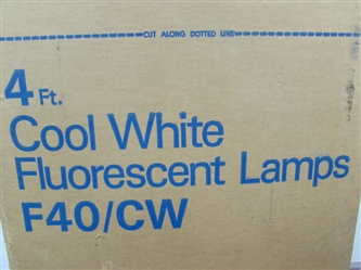 LIGHT UP YOU WORLD WITH 45 FOUR FOOT COOL WHITE FLUORESCENT LIGHTS