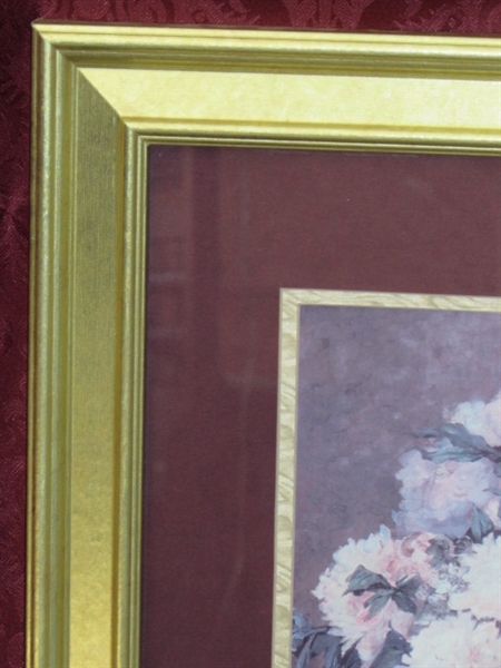 FOUR GORGEOUS FRAMED FLORAL PRINTS TO BRIGHTEN UP YOUR HOME