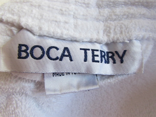 HIS & HERS SPA TREATMENT - TWO 100% COTTON TERRY CLOTH BATH ROBES