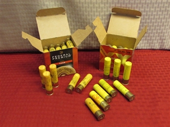DON’T RUN OUT OF AMMO ON YOUR NEXT HUNTING TRIP-3" 20 GAUGE 6 SHOT CARTRIDGES & 3" MAG 20 GAUGE SHELLS