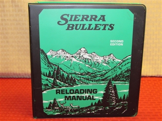 1978 SIERRA BULLETS RELOADING MANUAL SECOND EDITION
