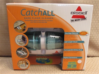 NEW IN BOX BISSEL CATCH ALL BARE FLOOR CLEANER