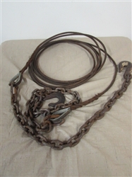 HEAVY CHOKE CABLE AND CHAIN FOR THE BIG JOBS