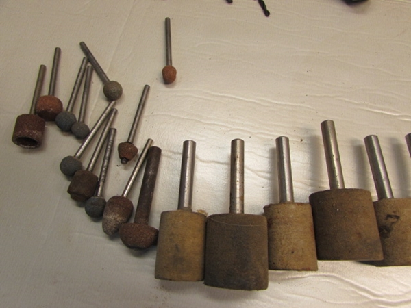 A TREASURE LOAD OF DRILL BITS & ACCESSORIES, MICRO TO MACRO, GRINDING TO POLISHING & LOTS MORE!