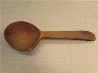 HANDCARVED WOODEN SPOON MADE IN HAITI