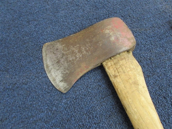 CHOP YOUR OWN FIREWOOD WITH THIS TRUE TEMPER MAUL &  AXE