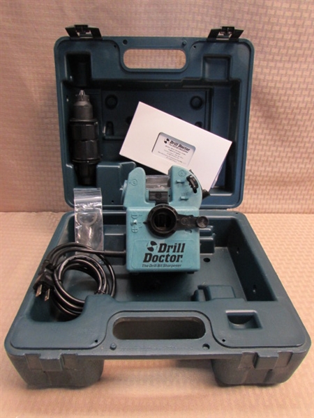 DRILL DOCTOR DRILL BIT SHARPENER MODEL 750 IN EXCELLENT CONDITION