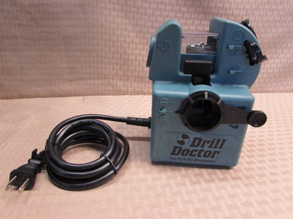 DRILL DOCTOR DRILL BIT SHARPENER MODEL 750 IN EXCELLENT CONDITION