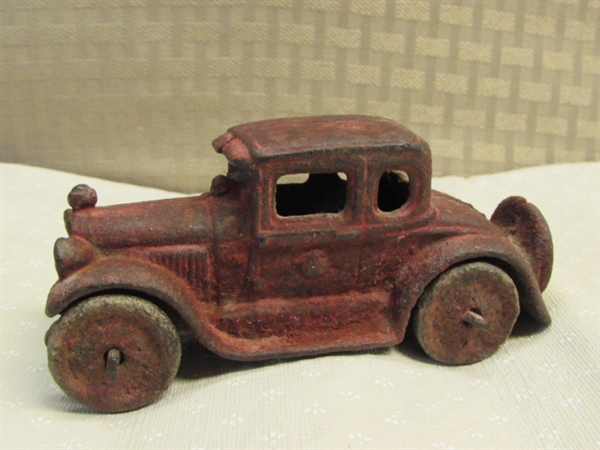 old cast iron toy cars