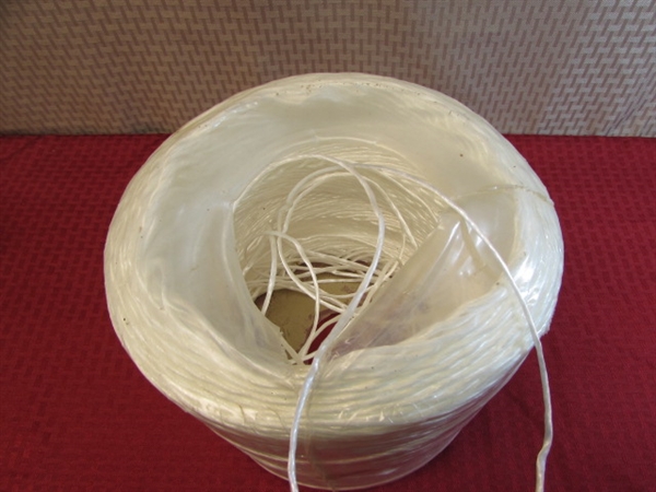 HUGE ROLL OF 1/8 POLY TWINE POSSIBLY WELTING CORD